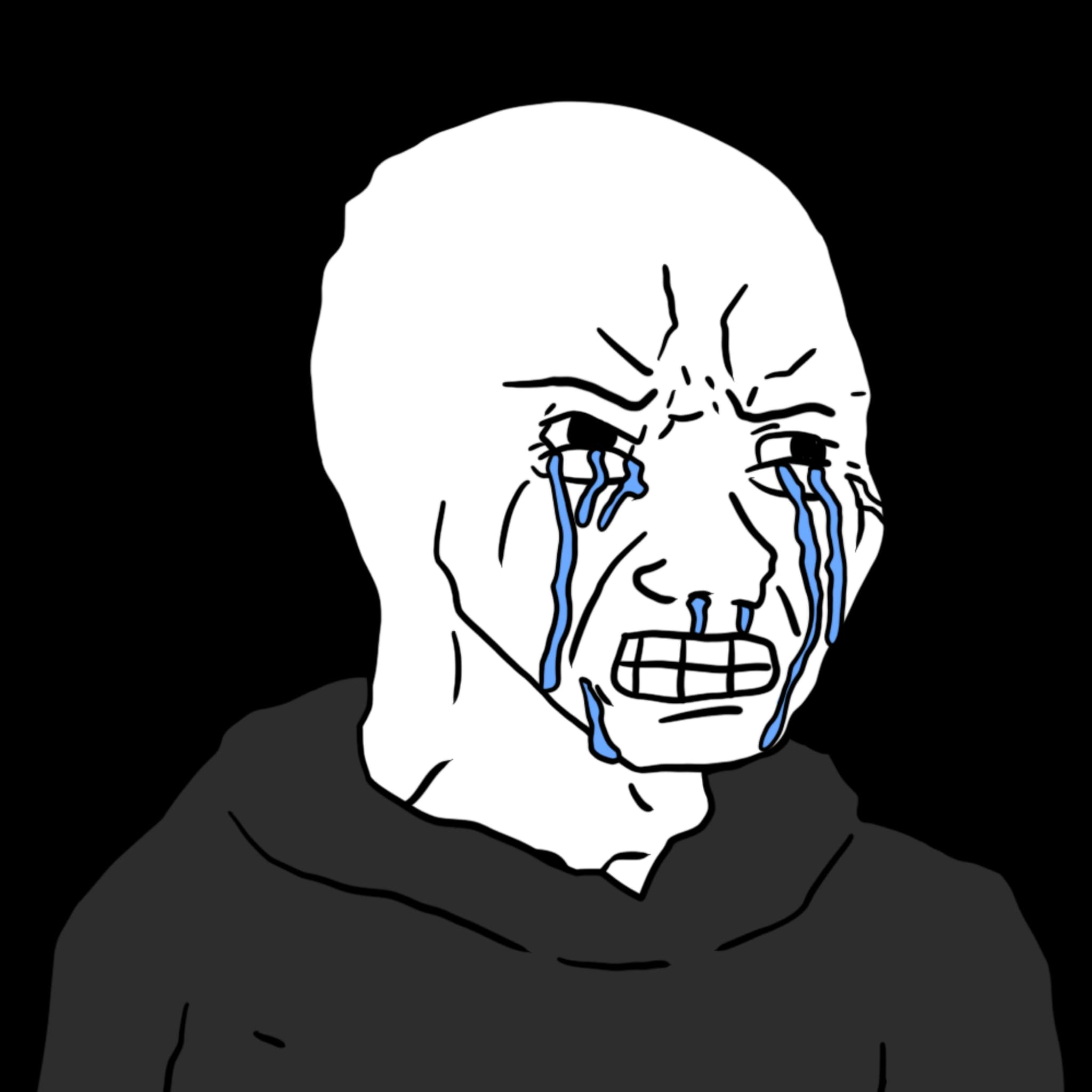 Wojak in tears