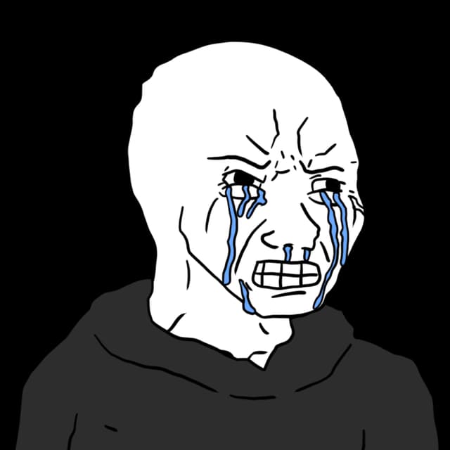 Wojak in tears