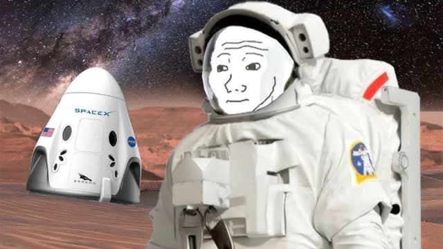 Wojak on Mars